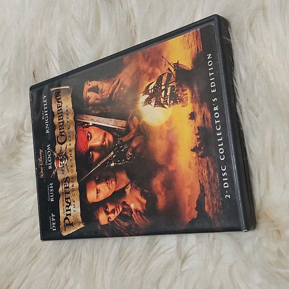 DVD Pirates of the Caribbean The Curse of the Black Pearl 2 Disc Collector's Ed.